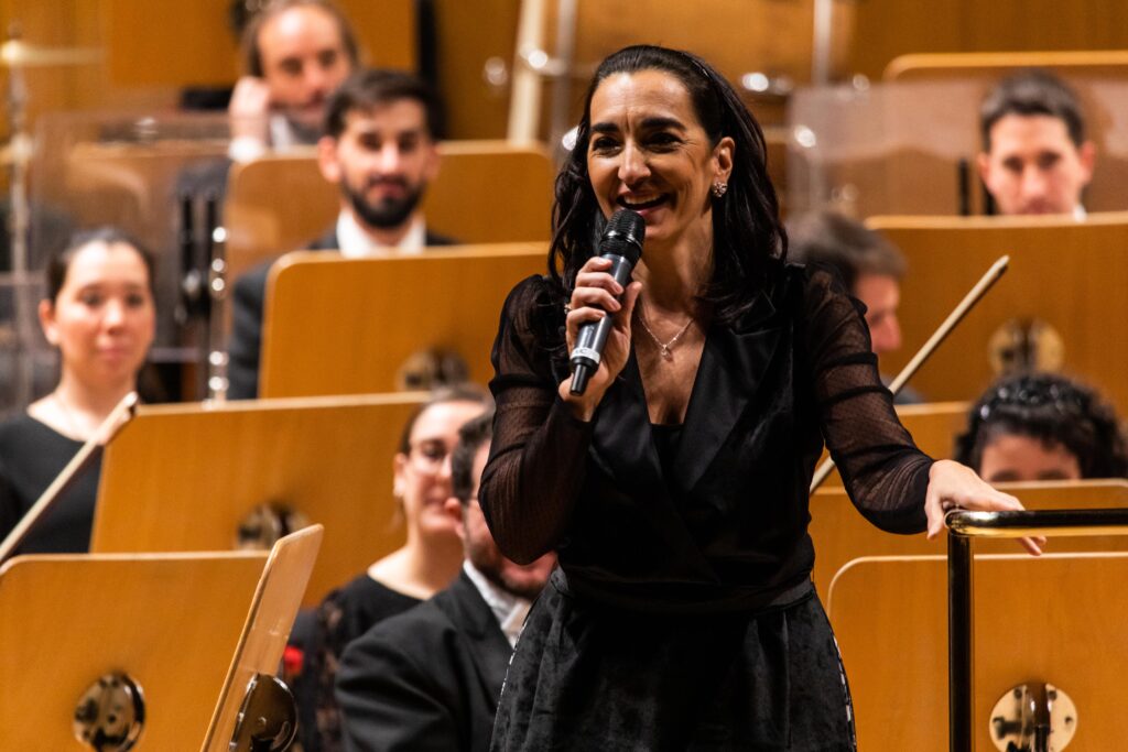 Silvia Sanz presenta los dos ciclos que integran su XIII temporada en el Auditorio Nacional: el ciclo Sinfónico Coral y el Ciclo Batuta