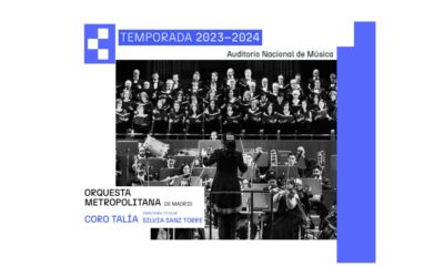 El Grupo Talía y su directora Silvia Sanz presentan su XIII temporada de conciertos en el Auditorio Nacional de Música