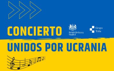 Silvia Sanz y el Grupo Talía participan por segundo año en el Concierto Unidos por Ucrania que organiza la Embajada del Reino Unido en Madrid